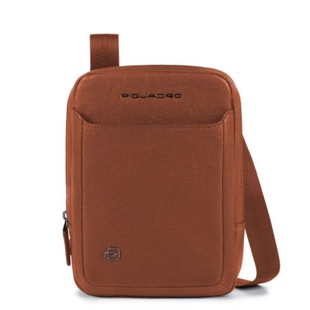 Piquadro Crossbody Bag iPAD® mini, Tobacco