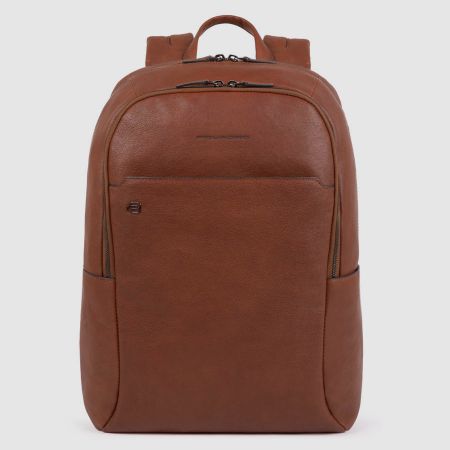 Piquadro 15.6" Laptop Backpack, Tobacco