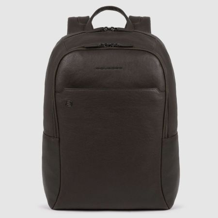 Piquadro 15.6" Laptop Backpack, Dark Brown