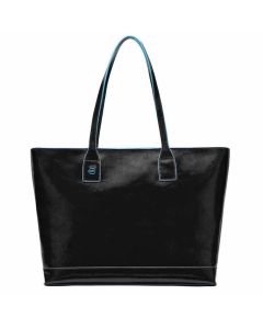 Piquadro Laptop Tote Bag, Black