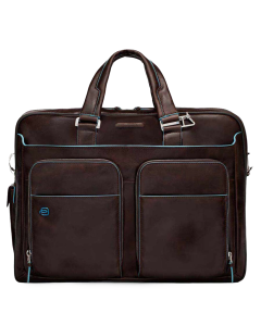 Piquadro 15" Laptop Business Bag, Mahogany