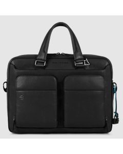 Piquadro 14" Laptop Business Bag, Black