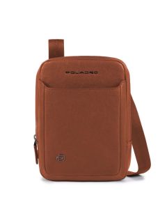 Piquadro Crossbody Bag iPAD® mini, Tobacco