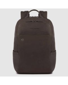 Piquadro 14" Laptop Backpack, Dark Brown